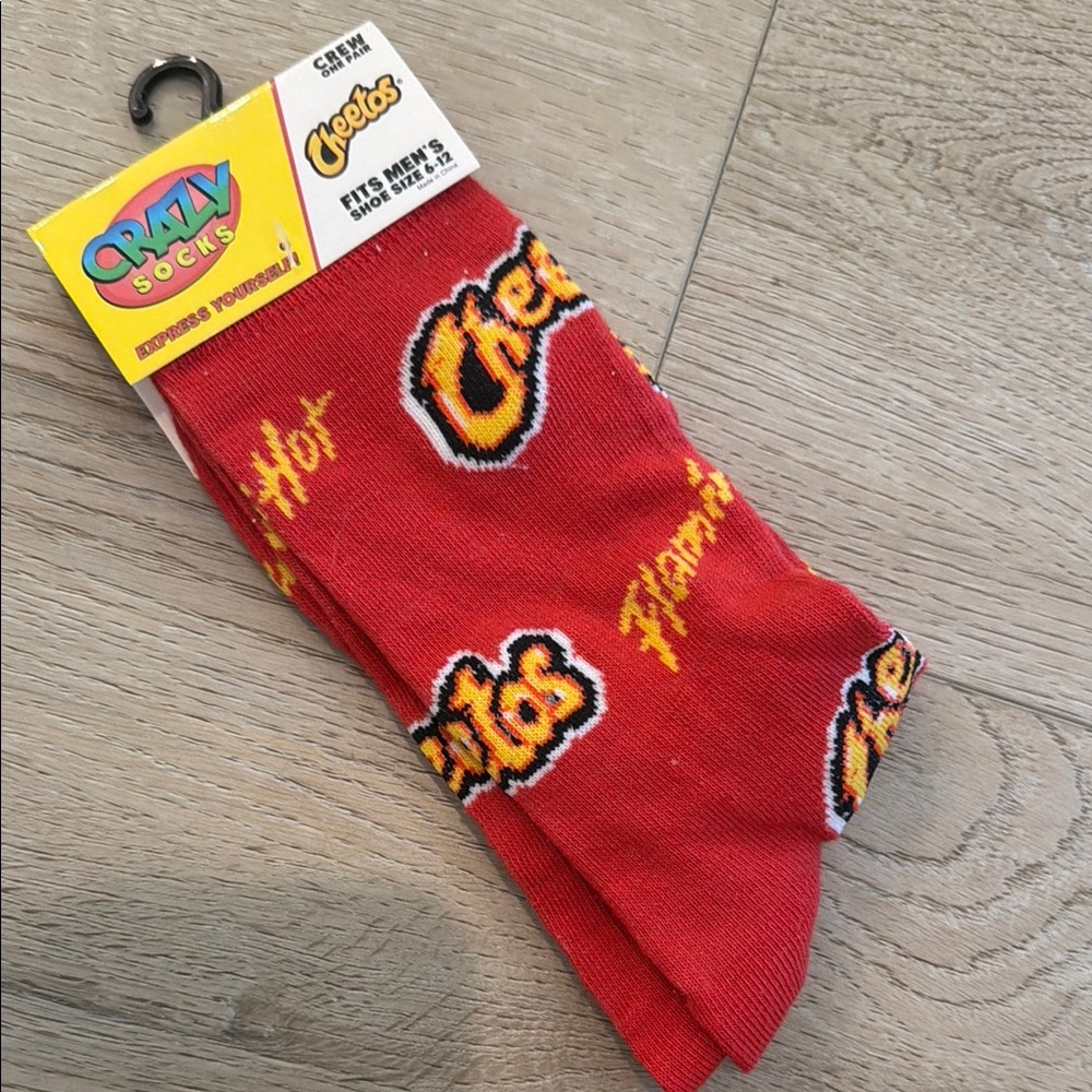 Cheetos Red Crew Socks - Men